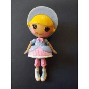 Lalaloopsy Mini Doll Little Bah Peep Blue Bonnet Yellow Hair 3" MINI